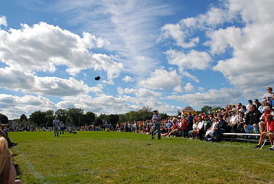 The Wisconsin State Cow Chip Throw