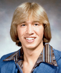 Scott Harris in high school