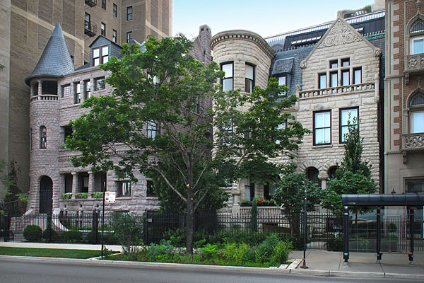 A pair of mansions on Lake Shore Drive