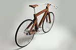 A wood-frame bike from Lagomorph Design
