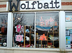 The Wolfbait & B-girls storefront