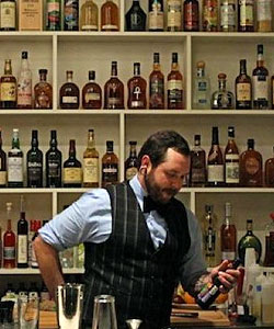 Morso's bartender, Matthew 'Choo' Lipsky