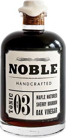 Noble Handcrafted vinegar