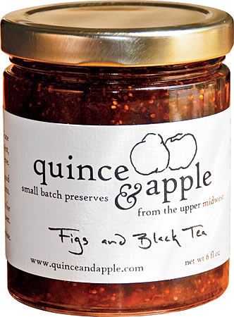 Quince & Apple figs and black tea preserves
