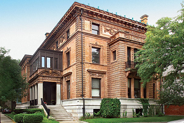 The Theurer-Wrigley House in Lincoln Park