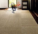 Sisal rug tiles from FLOR