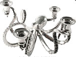 An octopus candleholder from Crosell and Co.