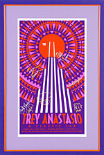 A poster from a 2010 Trey Anastasio concert