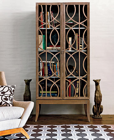 Jensen chair and Gate armoire, both in French oak