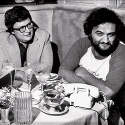 Roger Ebert and John Belushi in Booth One