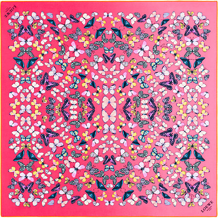A printed silk scarf from Neopolitan Collection