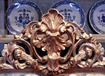 Detailed furniture decorations at Griffins & Gargoyles