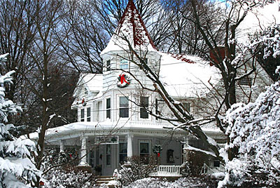 A view of The Kingsley House Bed and Breakfast Inn