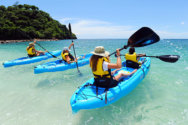 Buccament Bay in St. Vincent