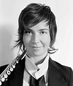 Flutist Claire Chase
