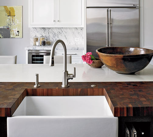 Wood Countertops Pros And Cons, Best Type Of Sink For Butcher Block Countertop
