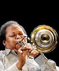 Trombonist George Lewis