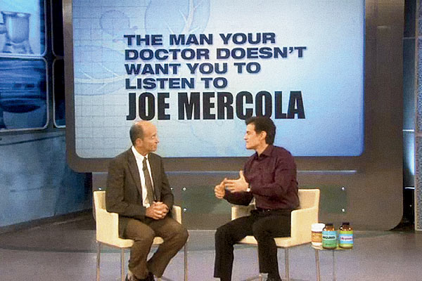 Dr. Mercola as a guest on 'The Dr. Oz Show'