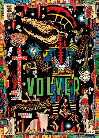 'Volver: To Return,' a drawing collage by Chicago artist Tony Fitzpatrick