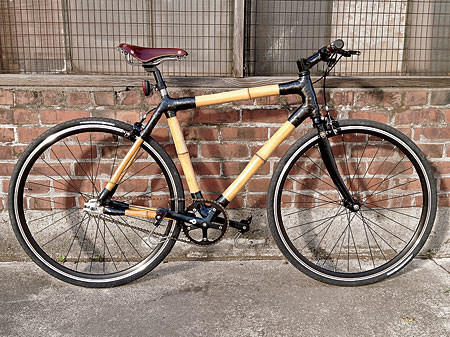 Bamboo bicycle