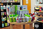 Products on display at Green Home Experts