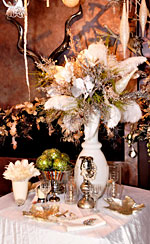 An elegant floral arrangement by Ramsey Jay Prince