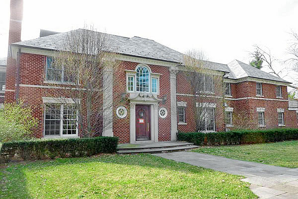 A foreclosed home on Woodley Road