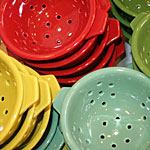 Colanders from Fishs Eddy
