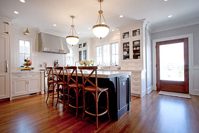 A nicely designed kitchen