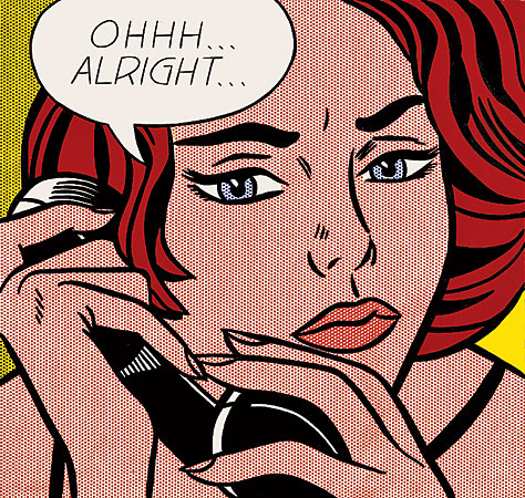 'Ohhh...Alright...' by Roy Lichtenstein