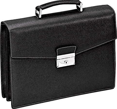 Leather briefcase