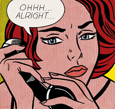 'Ohhh...Alright...' by Roy Lichtenstein