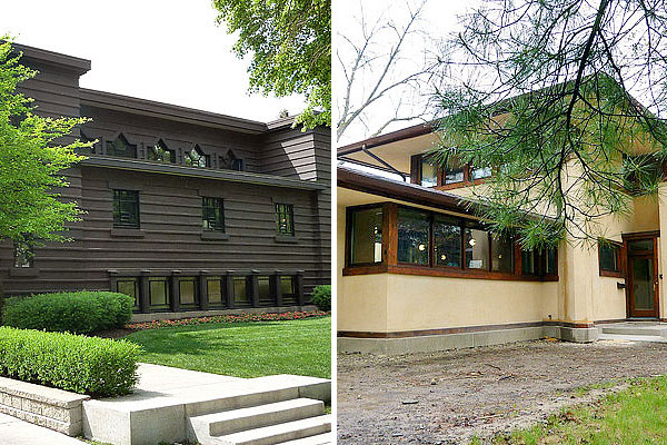 A River Forest home and a Highland Park home
