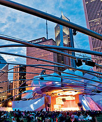 The Grant Park Music Festival in Millennium Park