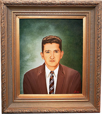 A PORTRAIT OF CARLOS MARTINEZ'S FATHER