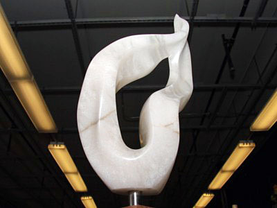 A marble sculpture