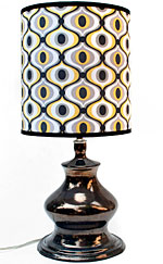 A lampshade by Ronda Ruby