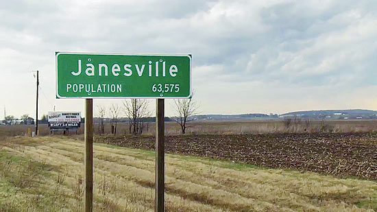 Unemployment in Janesville nearly doubles, from 6.2 percent in 2008 to 12.8 percent in 2009.