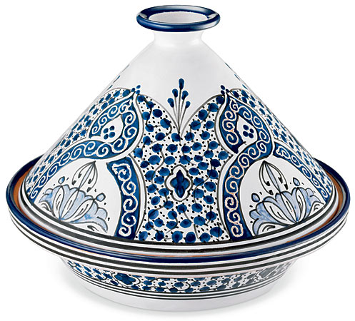 Hand-painted tagine