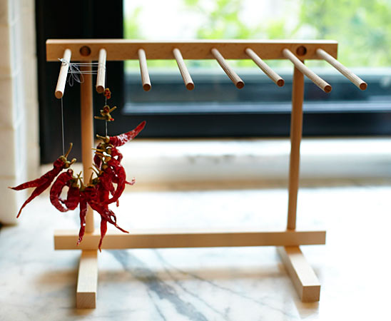 WOODEN PASTA RACK