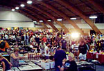 Visitors at the Wheaton All-Night Flea Market