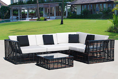An outdoor furniture set from Skyline Design