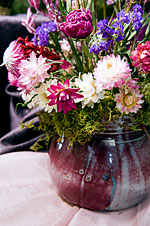 A bouquet from the Roadside Flower Sale