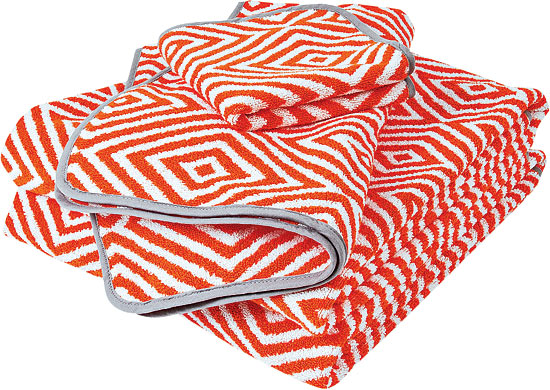 Arcade pima cotton towels