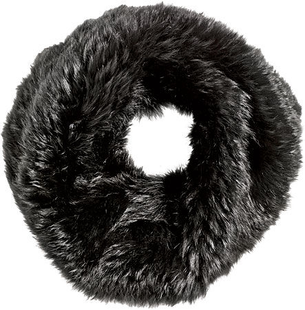 C/Fan rabbit fur SCARF