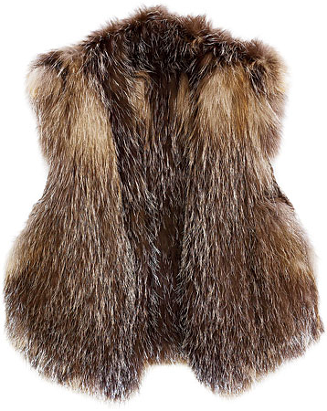 Fox fur VEST