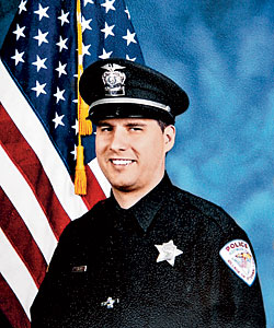 Tom Wood in his last Maywood Police Department photo