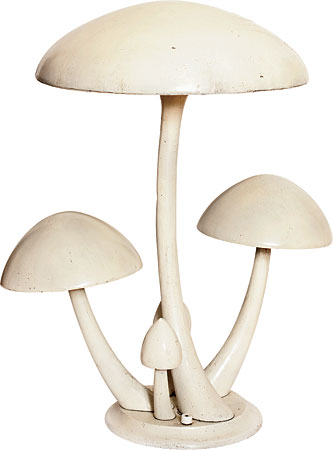 VINTAGE MUSHROOM LAMP