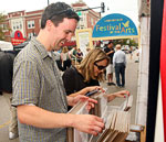 Visitors at Lakeview Festival of the Arts