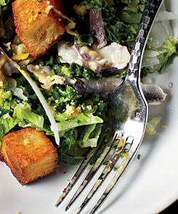 The Kale Caesar salad from Boarding House